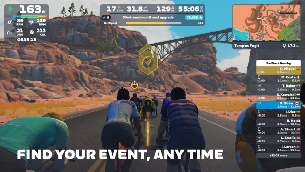 Zwift iPhone screenshot 5